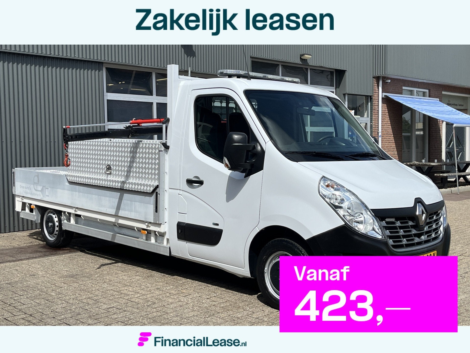 Renault Master T31 Z.E. L3H1 100% Elektrische Maxilift m50 l, Stof, Gebruikt, Zwart, Renault