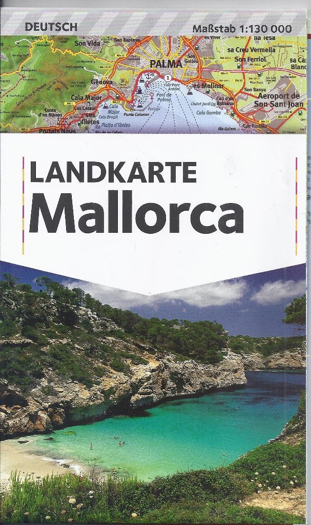 D172 plattegrond mallorca 2012, Ophalen of Verzenden, 1800 tot 2000, Nederland, Landkaart