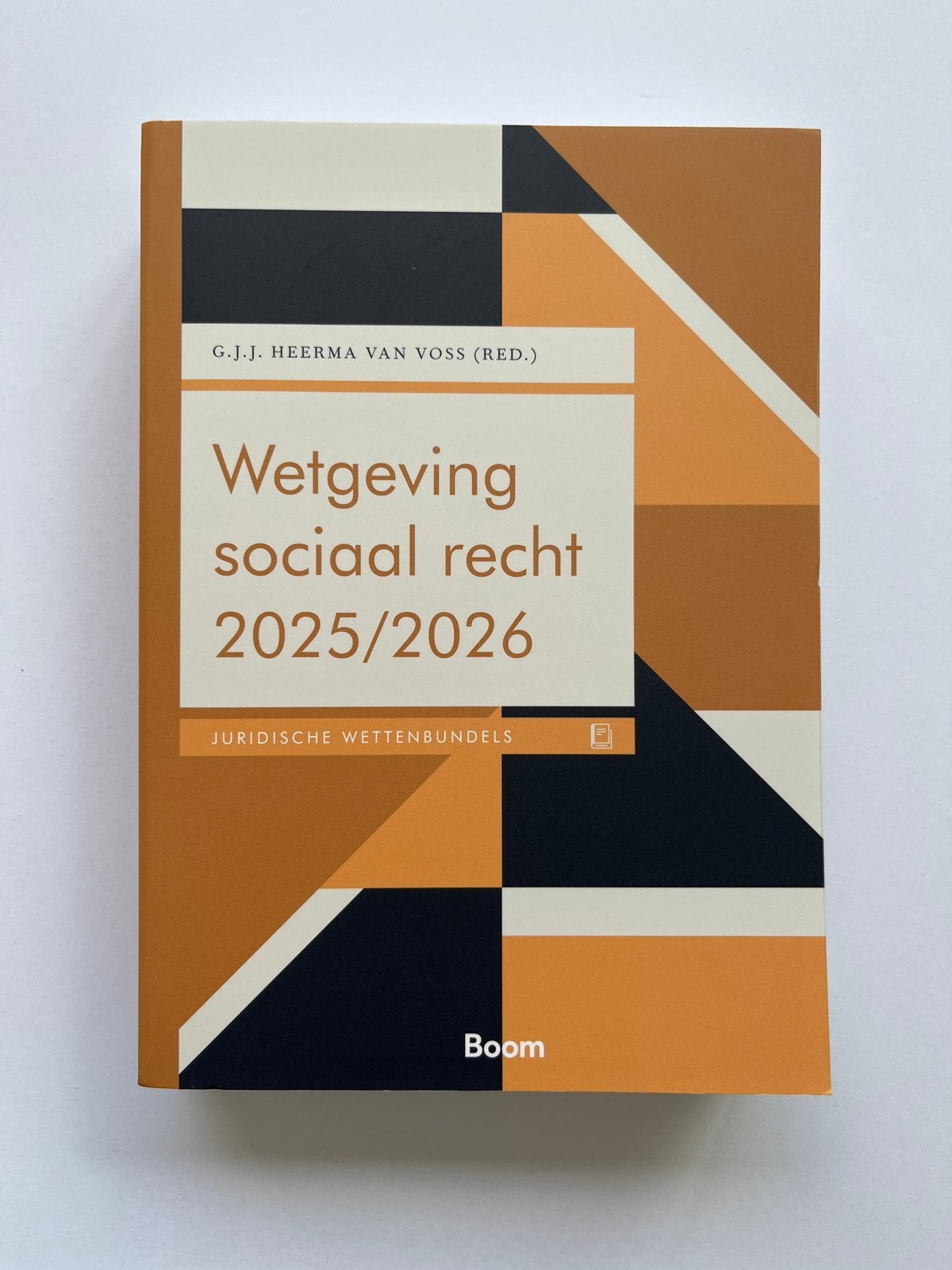 Wetgeving sociaal recht 2025/2026, Verzenden, Gamma, Nieuw, WO