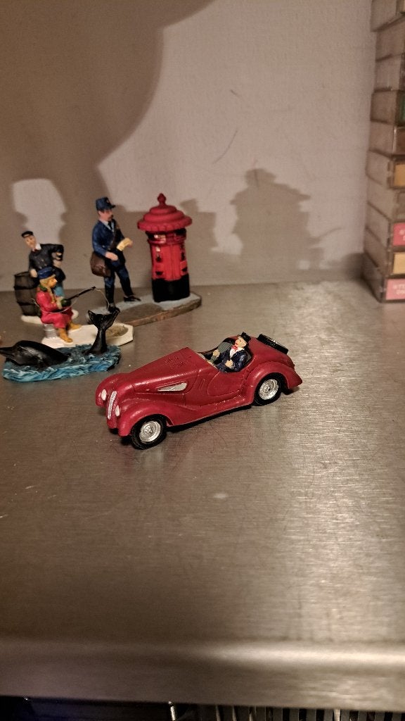 Auto voor kerstdorp (Z262-26), Ophalen of Verzenden, Zo goed als nieuw