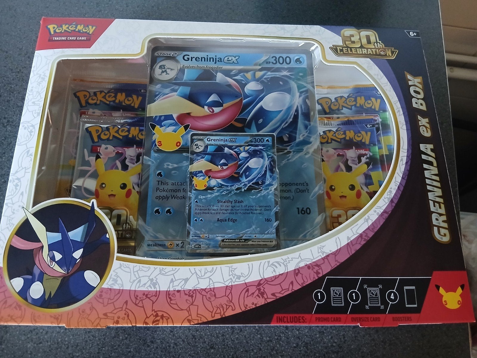 Pokémon Greninja ex Box - Celebrations, Ophalen of Verzenden, Nieuw