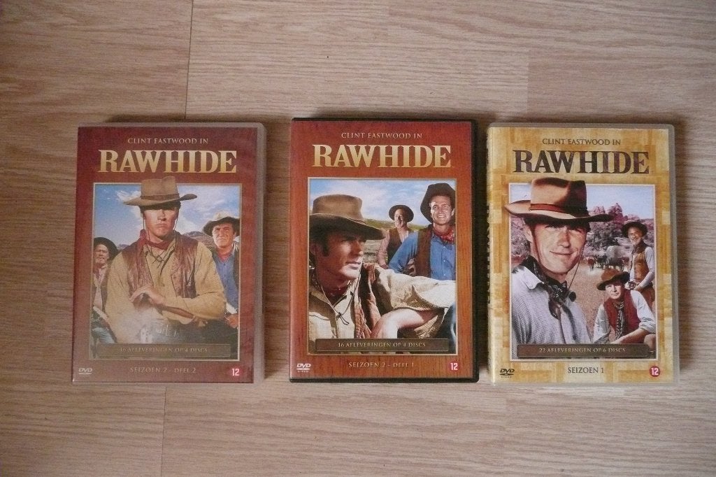 Rawhide  Clint Eastwood., Alle leeftijden, Ophalen, Zo goed als nieuw