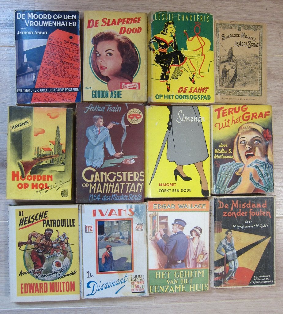 Gezocht detectiveboeken uitgegeven tot 1955, Boeken, Detectives, Ophalen of Verzenden, Gelezen