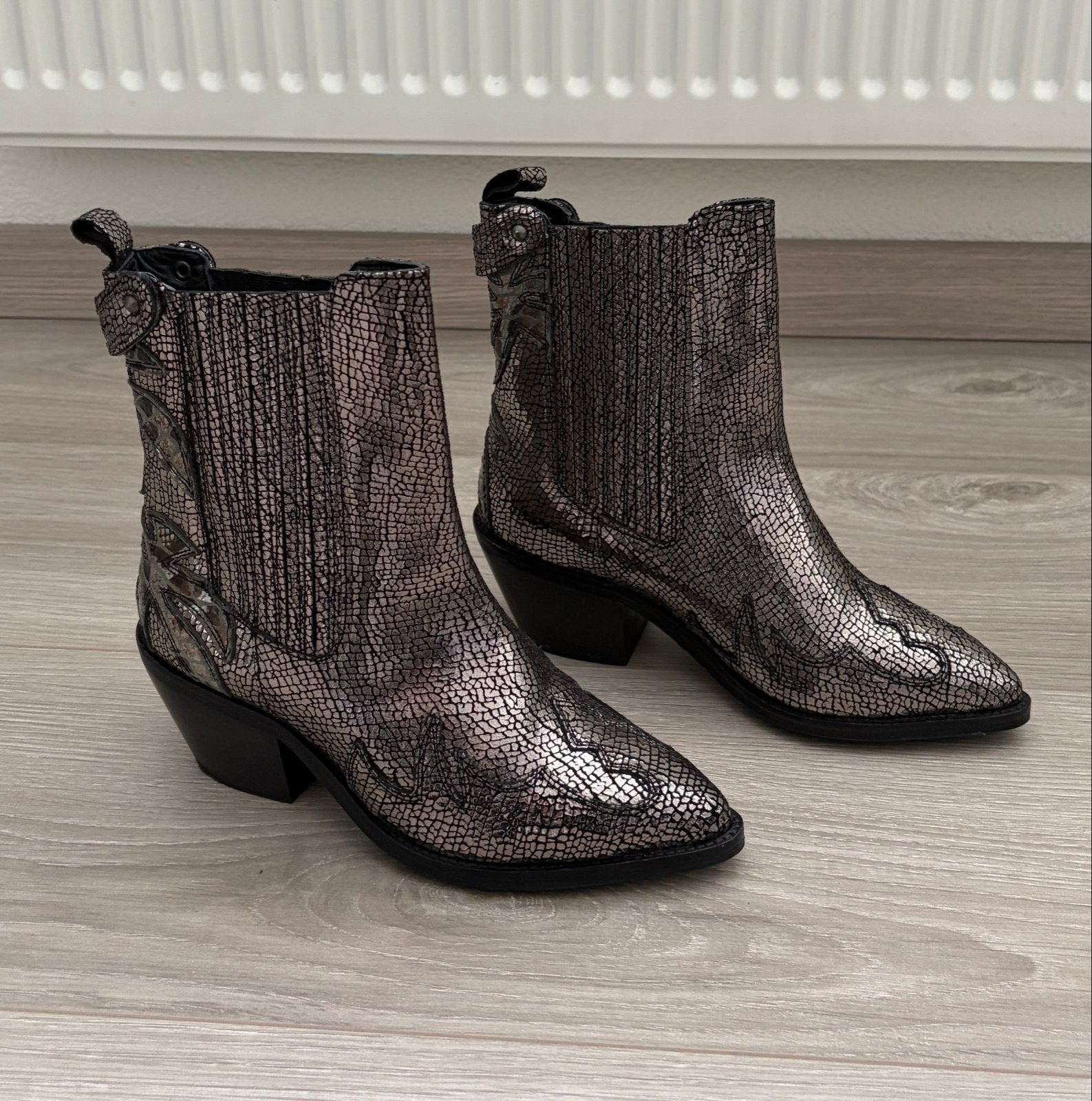 Pepe Jeans London Enkellaarzen - Maat 36, Kleding | Dames, Ophalen of Verzenden, Zo goed als nieuw, Overige kleuren, Lage of Enkellaarzen
