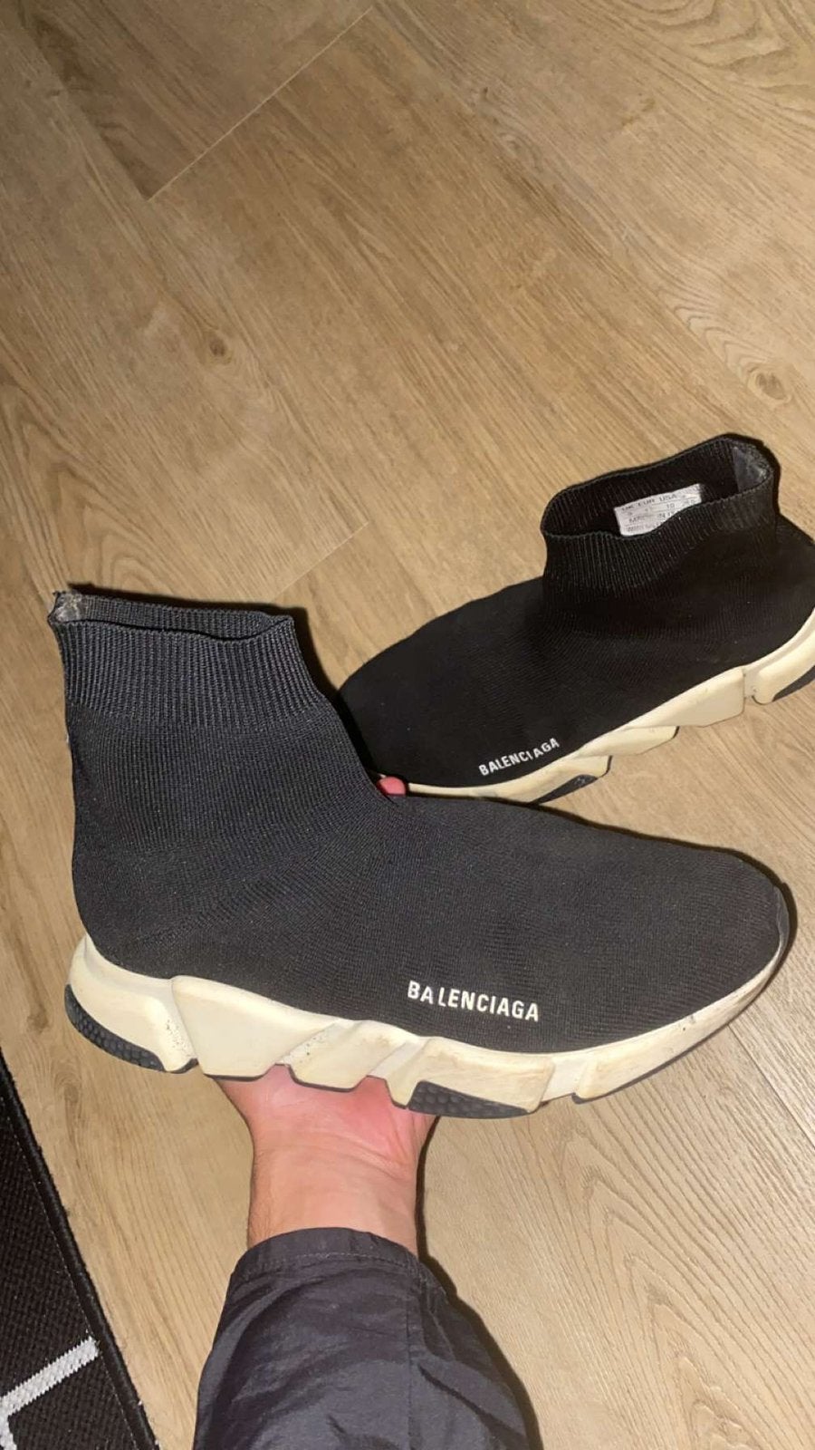 Balenciaga schoenen, Ophalen, Zo goed als nieuw, Zwart