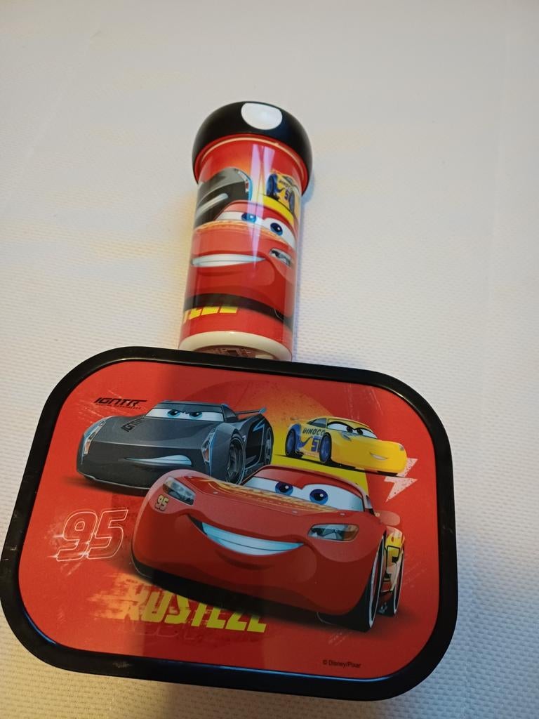 Cars en Frozen lunchbox en drinkbeker set mepal, Ophalen of Verzenden