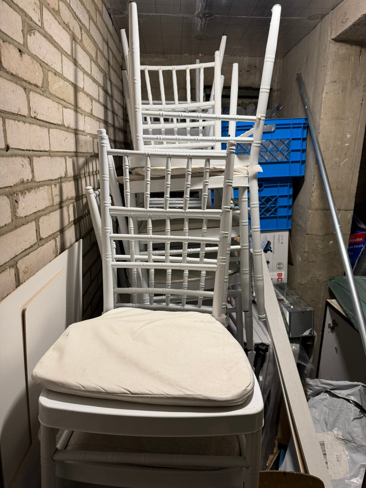 Napoleon stoelen, Tuin en Terras, Ophalen, Zo goed als nieuw, Kunststof