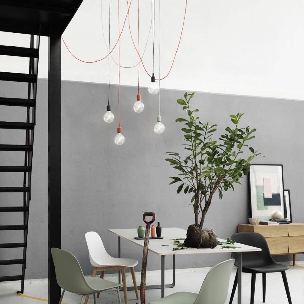 Muuto hanglamp LED plafondlamp meerdere stuks NIEUW -60%, Waterstad 23, 50 tot 75 cm, Nieuw, Glas