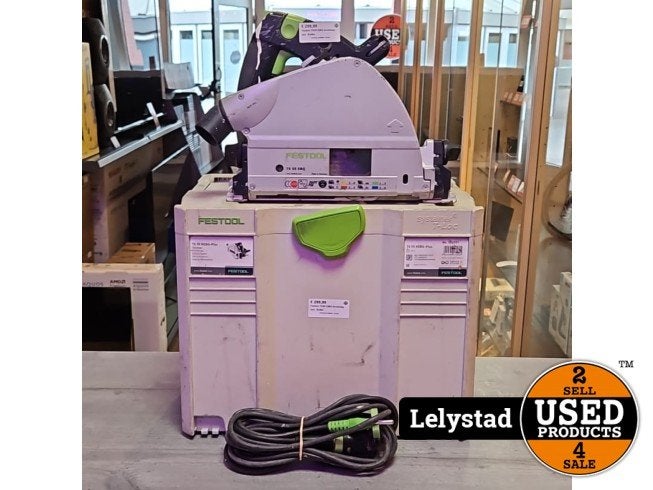 Festool TS55 EBQ Invalzaag Incl:  Koffer, Doe-het-zelf en Verbouw, Gereedschap | Zaagmachines, Festool, Gebruikt, Support@festool.com