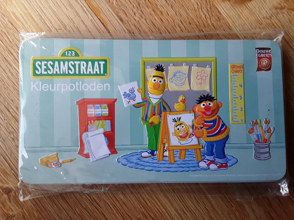 Sesamstraat kleurpotloden nieuw, Ophalen of Verzenden, Nieuw, Overige typen