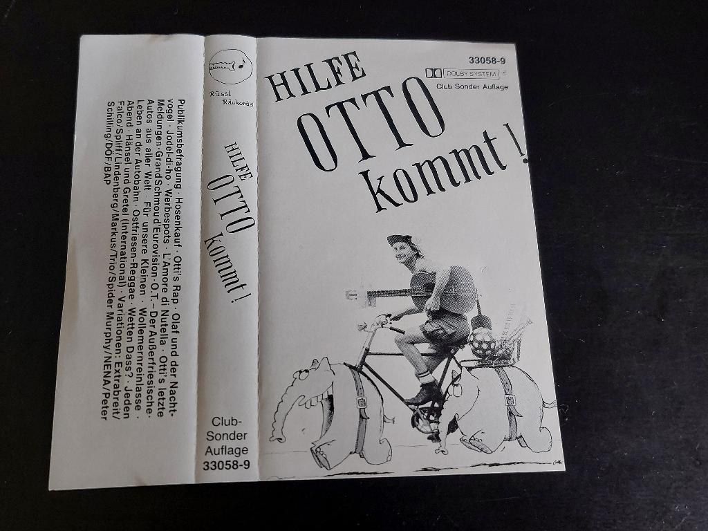 OTTO - HILFE OTTO KOMMT! (MC), Cd's en Dvd's, Cassettebandjes, 1 bandje, Ophalen of Verzenden, Zo goed als nieuw, Origineel