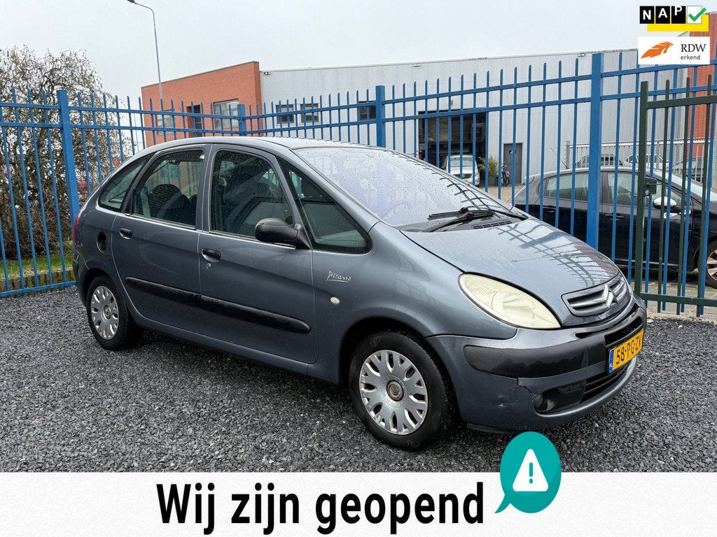 Citroen Xsara Picasso 2.0i-16V Image AUTOMAAT!CLIMA!APK!KOOP, Zwart, 4 cilinders, 700 kg, Origineel Nederlands