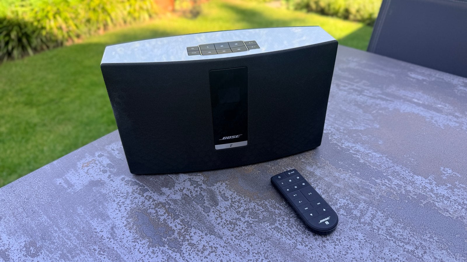 Bose SoundTouch 20 Wi-Fi muzieksysteem met afstandsbediening, Ophalen of Verzenden, Zo goed als nieuw, Bose, Minder dan 60 watt