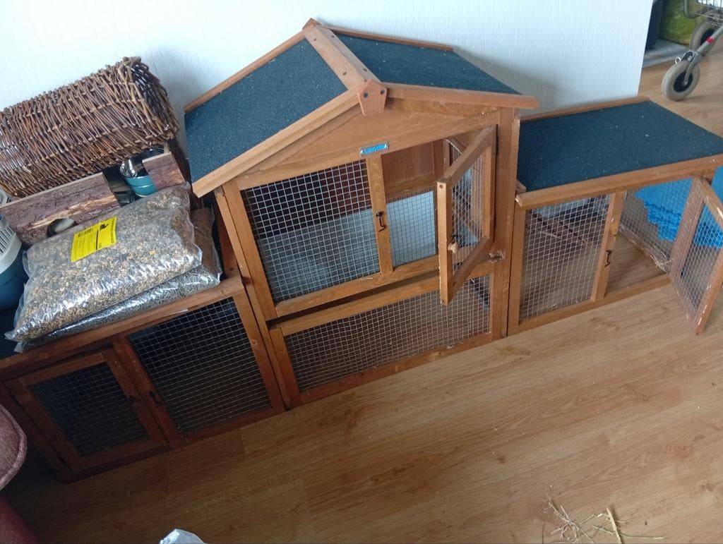 Konijnen spulletjes, Ophalen of Verzenden, Minder dan 75 cm, Kooi, Minder dan 60 cm