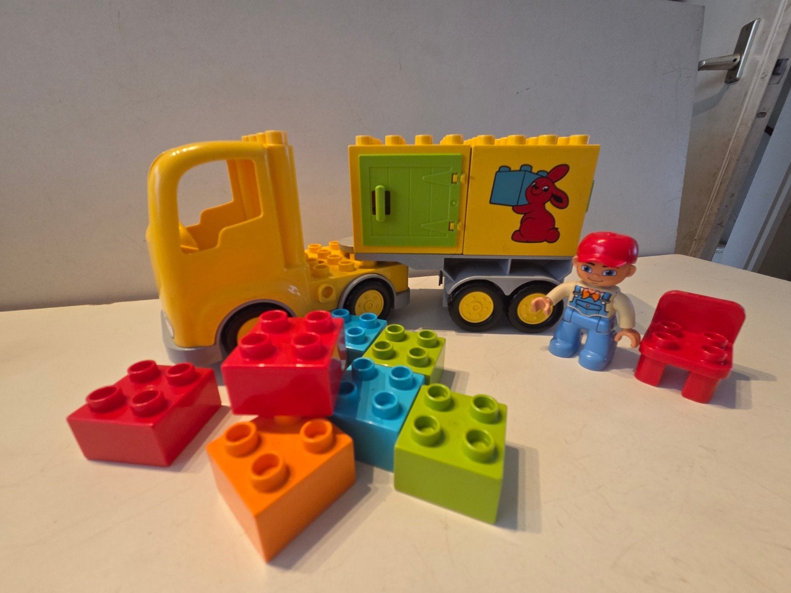 Foto 2 van Lego Duplo 10601 Vrachtwagen - Compleet