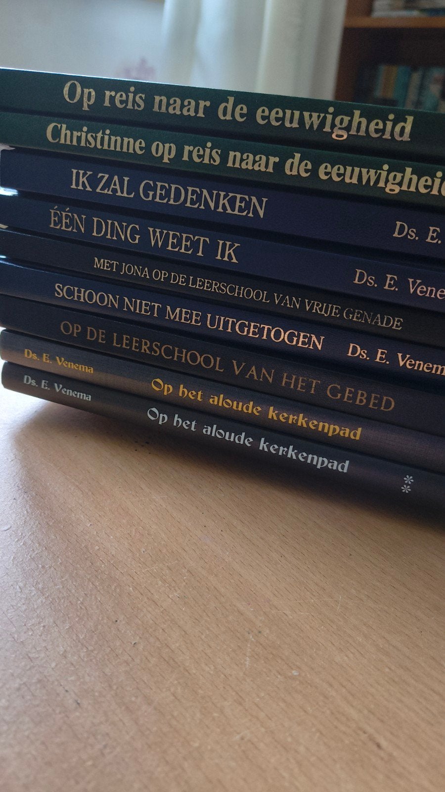 Boekjes van Ds E Venema, Ophalen of Verzenden, Zo goed als nieuw