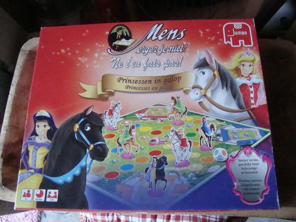 Mens erger je niet prinsessen in galop, Ophalen of Verzenden, Zo goed als nieuw