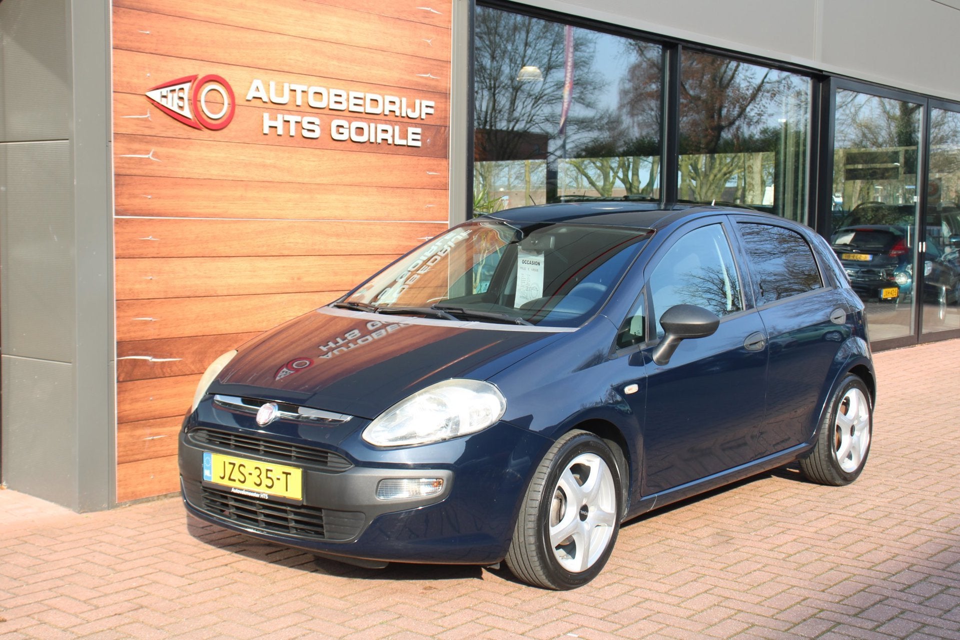 Fiat Grande Punto 1.4 Actual, Auto's, Fiat, Voorwielaandrijving, Stof, Gebruikt, 4 cilinders