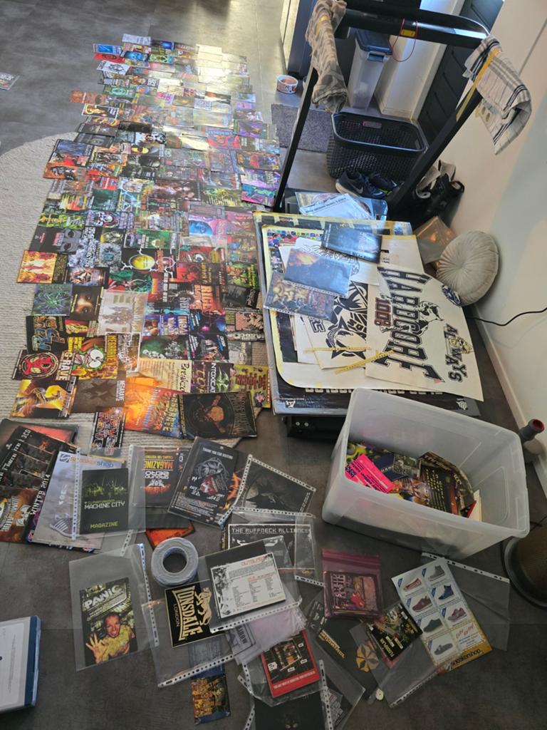 Gigantische Hardcore Flyer & Poster Verzameling, Verzamelen, Ophalen of Verzenden, Zo goed als nieuw