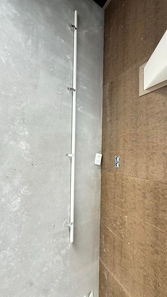 Witte trapleuning 292cm lang, Ophalen, Nieuw