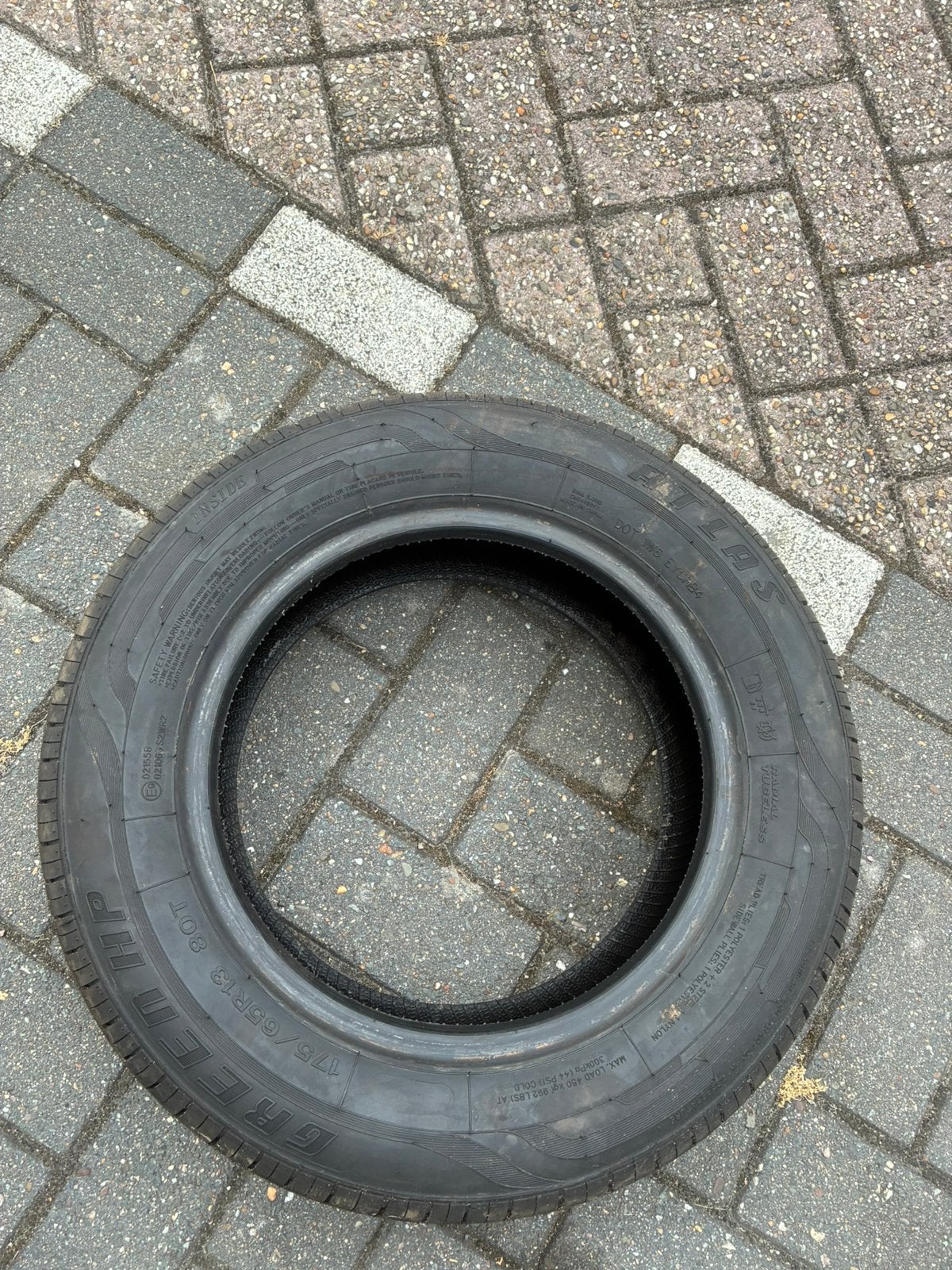 2x Atlas 175/65x13 banden, Ophalen, 13 inch, 175 mm, Nieuw