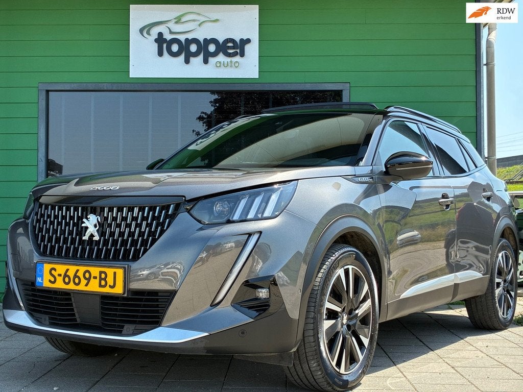 Peugeot 2008 1.2 PureTech GT-Line | D-riem v.v. 2025 |Automa, Auto's, Peugeot, Gebruikt, Euro 6, 1199 cc, 1180 kg