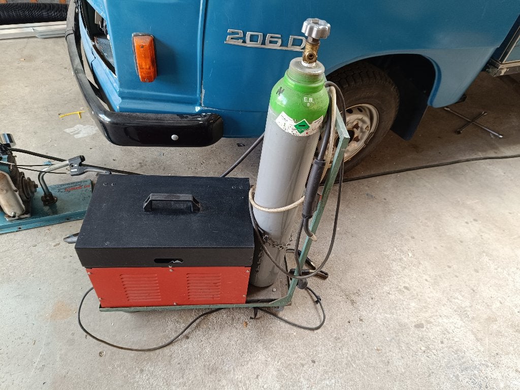 Elektra beckum 120/20 C02 mig/mag lasapparaat, Ophalen, Gebruikt, Minder dan 150 ampère, Co2