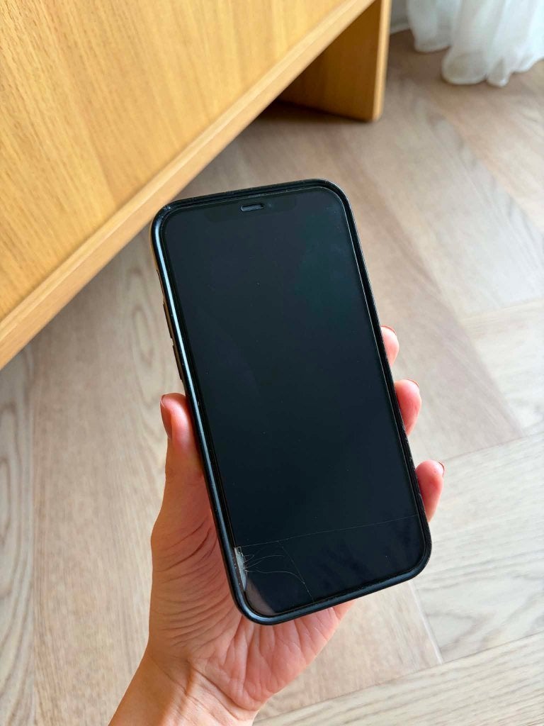 Iphone 12, Telecommunicatie, Mobiele telefoons | Apple iPhone, Gebruikt, Zwart, Ophalen of Verzenden, Met simlock