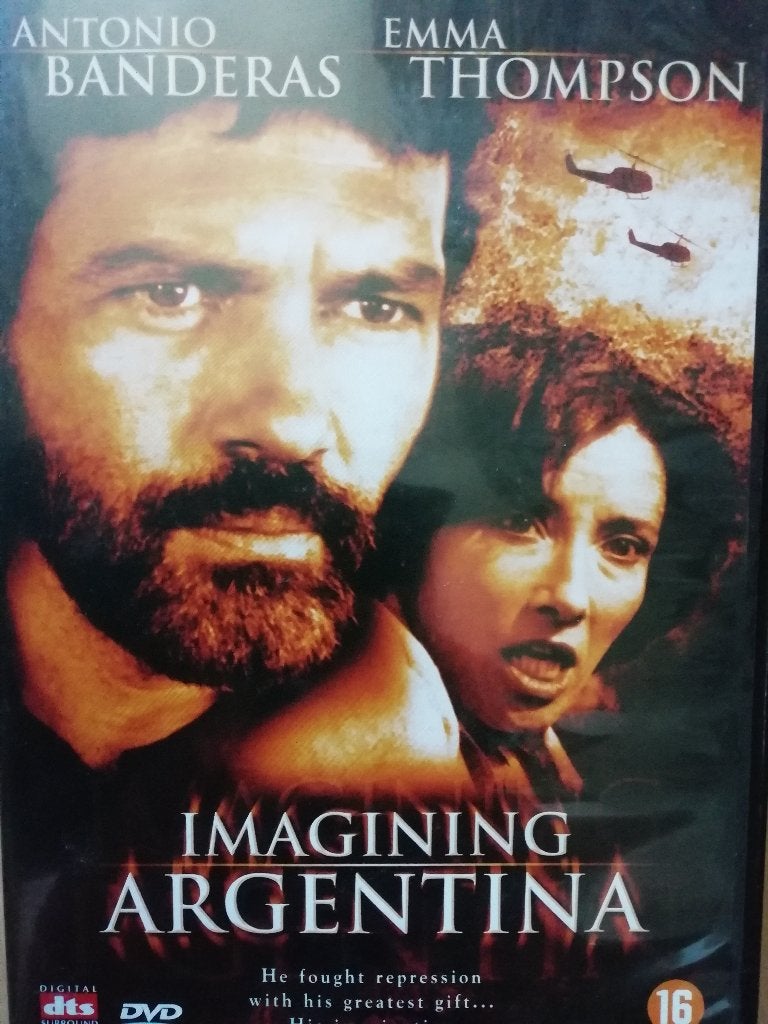 imagining argentina - antonie banderas, Alle leeftijden, Ophalen of Verzenden, Zo goed als nieuw