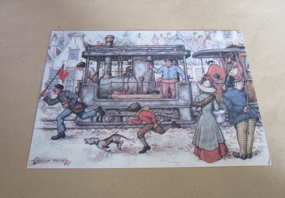 Anton Pieck ansichtkaart 16, Verzamelen, Verzenden, Nieuw, Overige typen