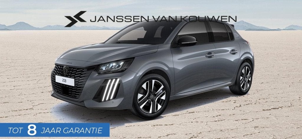 Peugeot 208 1.2 Hybrid 110 e-DCS6 Allure 2+6 Jaar garantie, 12 maanden, 1195 kg, Euro 6, 1199 cc