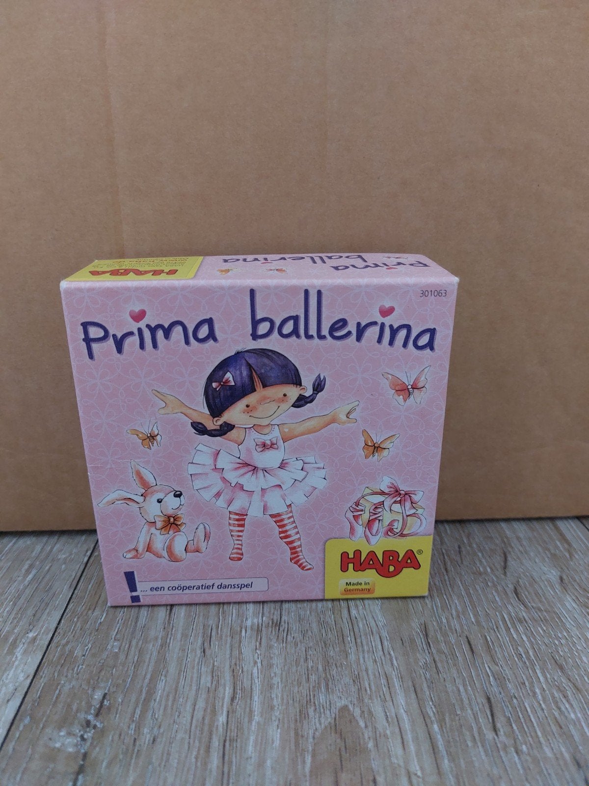 HABA Prima Ballerina Coöperatief Dansspel, Vijf spelers of meer, Ophalen of Verzenden, Zo goed als nieuw, HABA