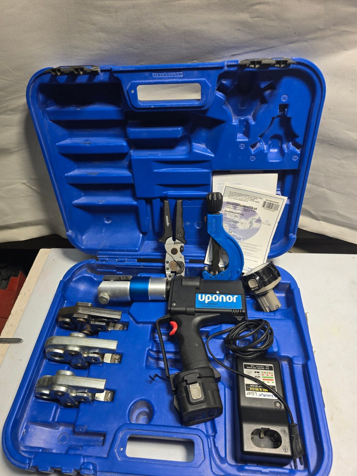 Uponor & henco perstang persmachine set, Ophalen of Verzenden, Uponor, N.v.t, N.v.t