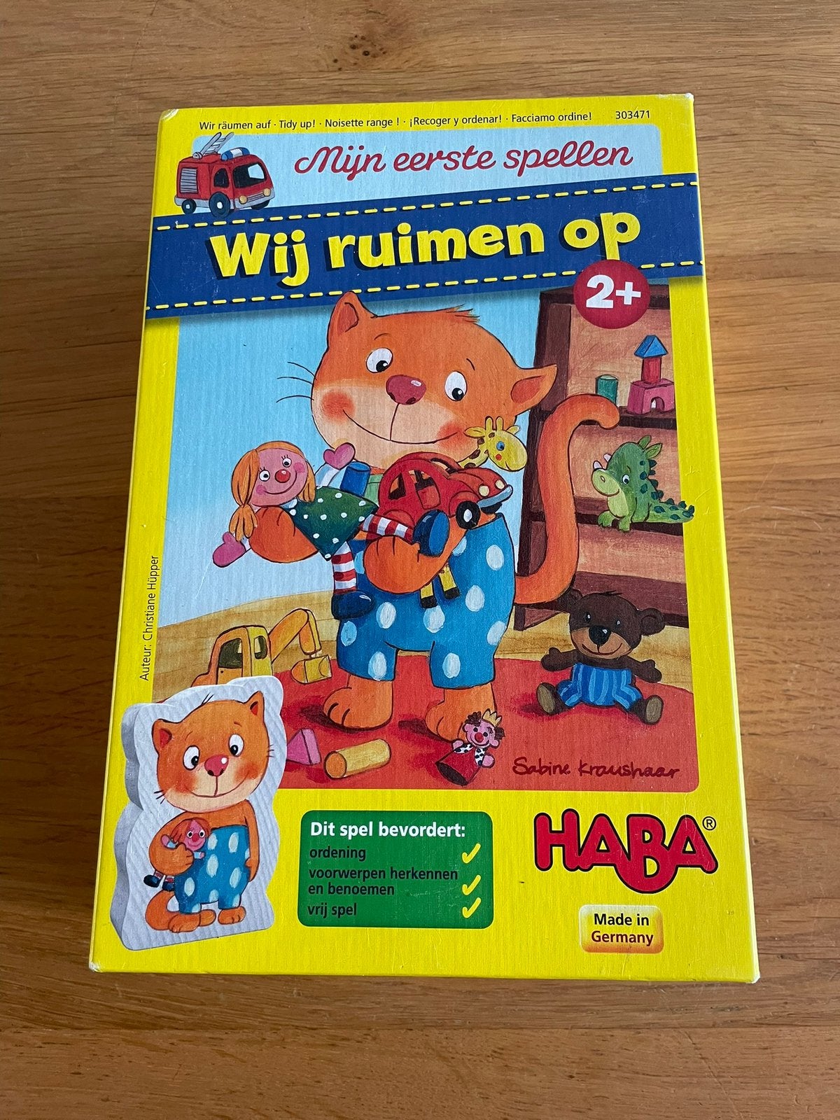 HABA spel: Wij Ruimen Op (2+), Ophalen, Zo goed als nieuw