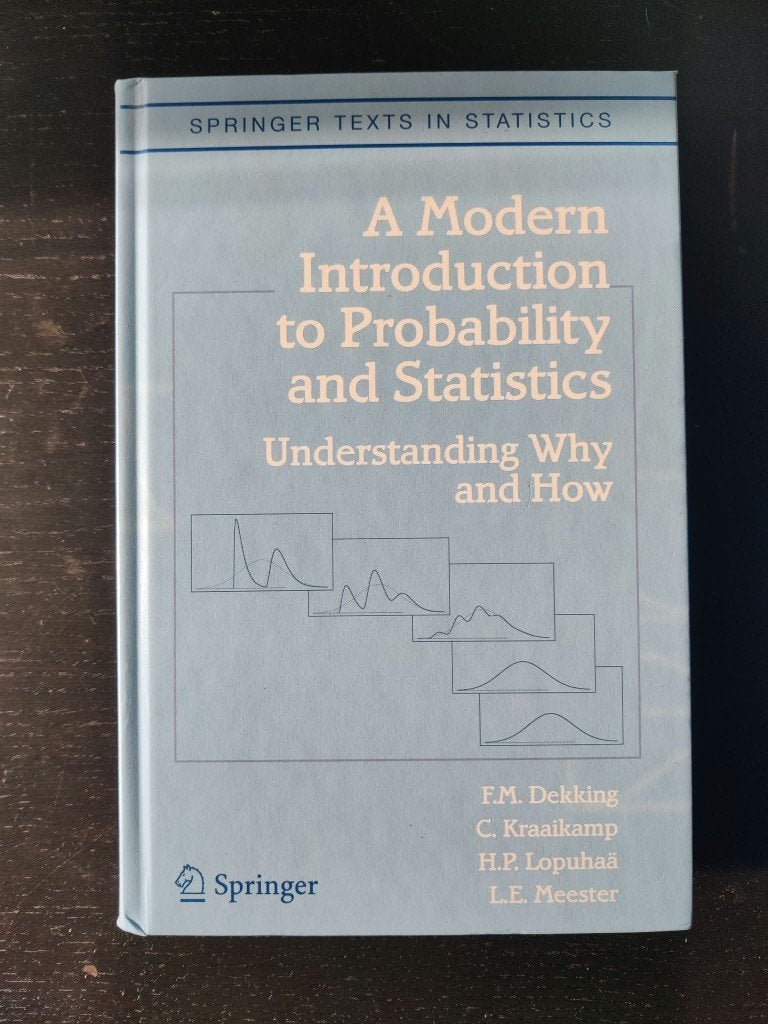A Modern Introduction to Probability and Statistics, Boeken, Ophalen, Beta, Zo goed als nieuw, WO