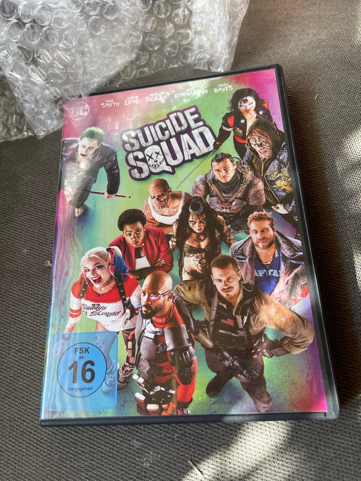 Suicide Squad DVD - Actiethriller met Joker en Harley Quinn, Engels, Vanaf 16 jaar, Nederlands, Actiethriller