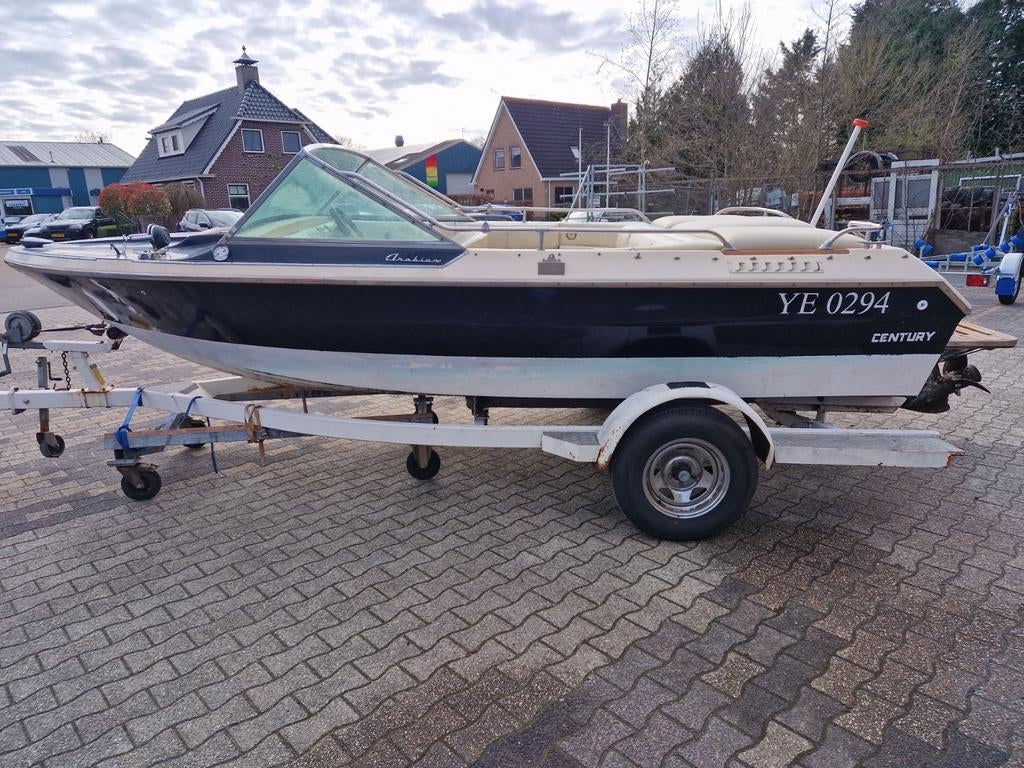 Century Arabian 1979 met 165 pk Mercruiser, Watersport en Boten, Ophalen, Gebruikt, Binnenboordmotor, USA