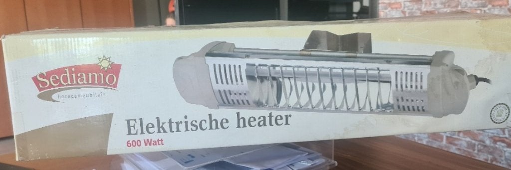 Heather-Terrasverwarmer, 600W *NIEUW*, Ophalen of Verzenden, Nieuw, Elektrisch, Wand