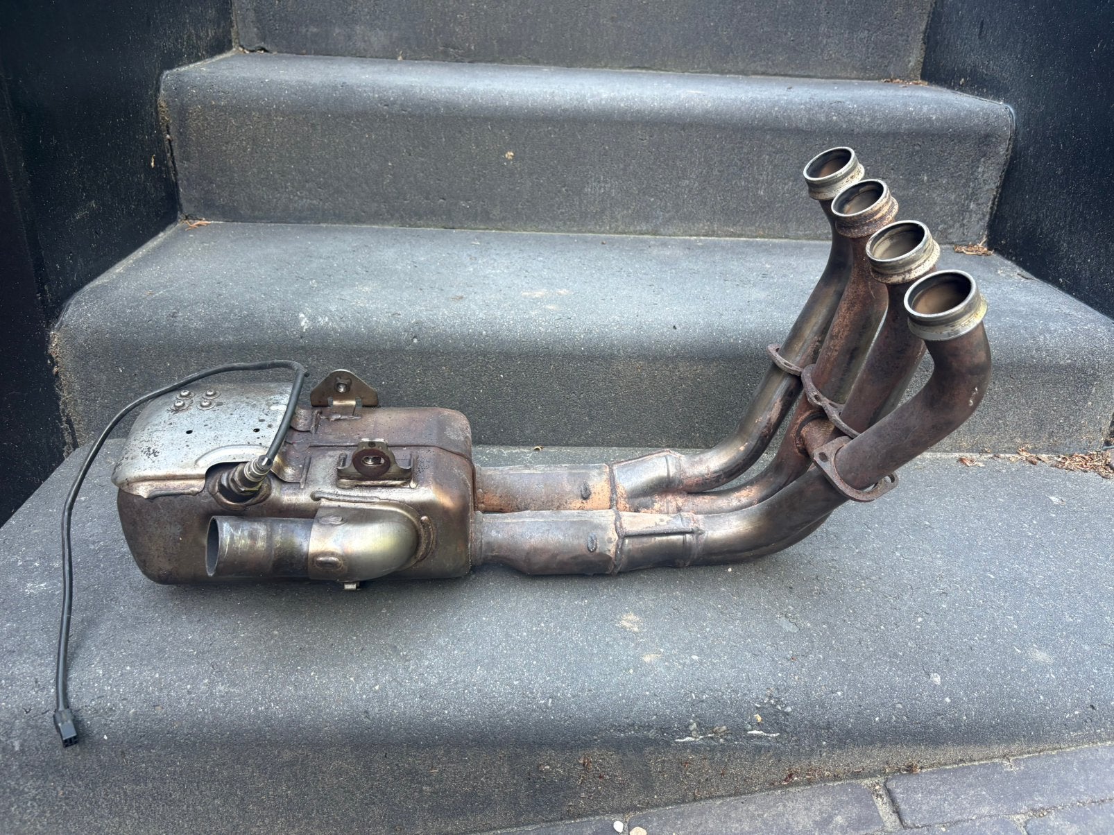 Uitlaat yamaha R6 2006-2016, Motoren, Onderdelen | Yamaha, Ophalen of Verzenden, Gebruikt