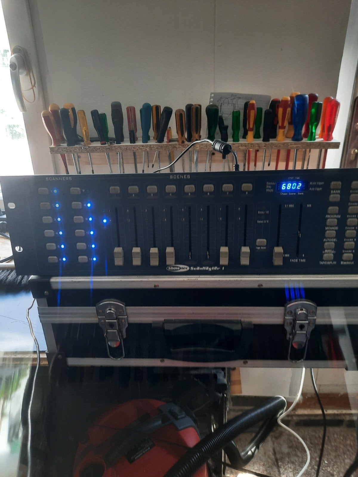 scanmaster1 showtec, Ophalen, Gebruikt