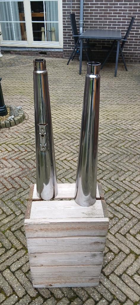 motor uitlaten voor 2 kleps boxers, Ophalen of Verzenden, Gebruikt
