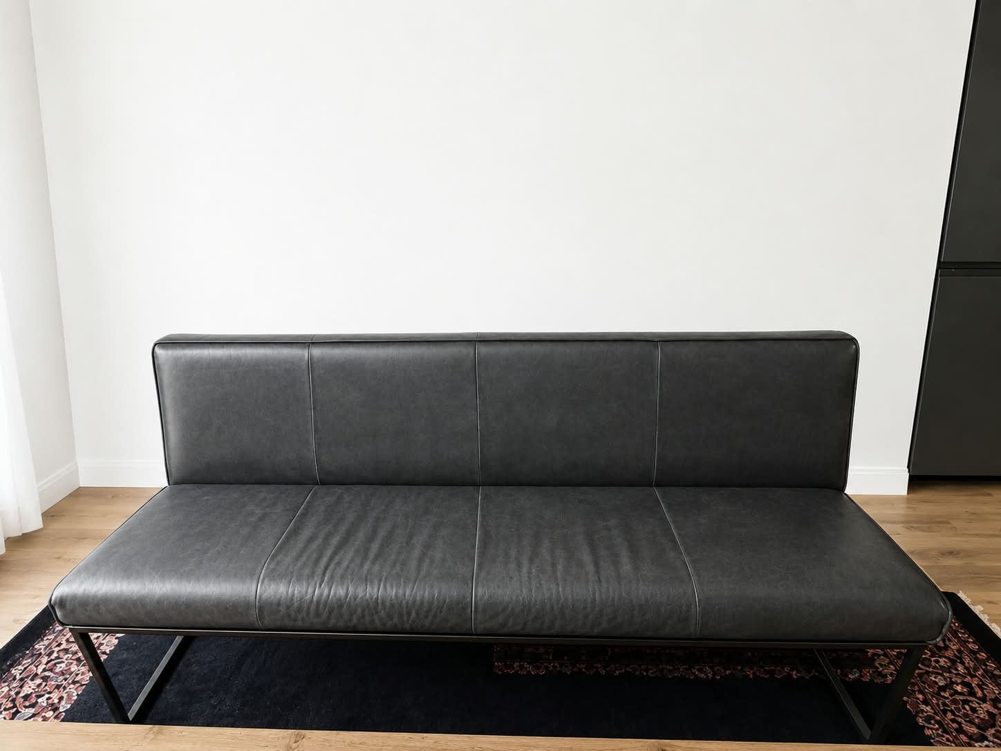 Goossens eettafel bank antraciet moet nu weg!!, Huis en Inrichting, Ophalen, Gebruikt