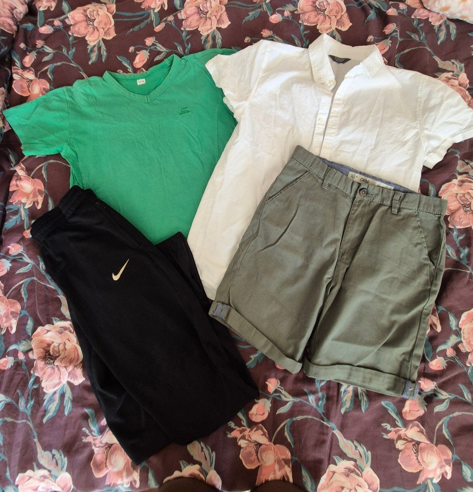 Jongens Kleding Maat 158/164: T-shirt, Nike Broek, Over, Gebruikt, Ophalen of Verzenden, Setje, Nike