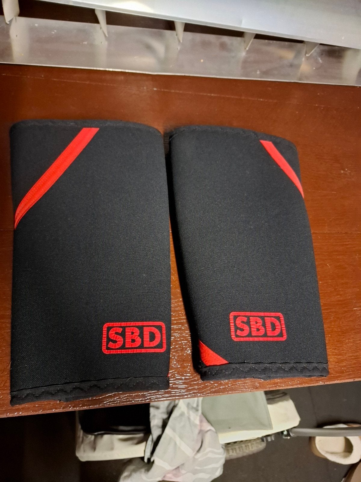 SBD Knee Sleeves Maat M, Ophalen of Verzenden, Gebruikt, Benen, Overige typen