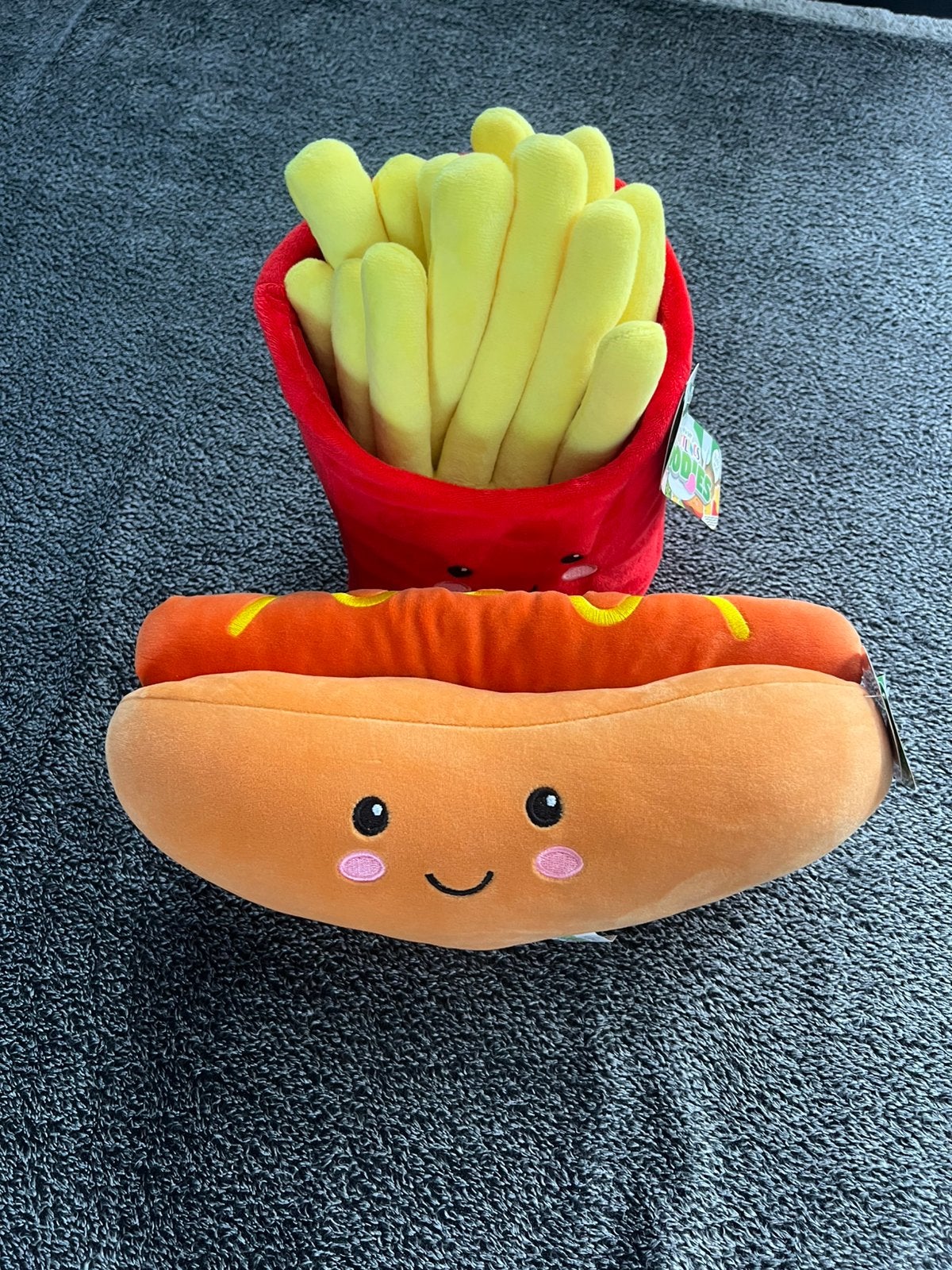Knuffel friet en broodje worst nieuw, Ophalen of Verzenden, Nieuw