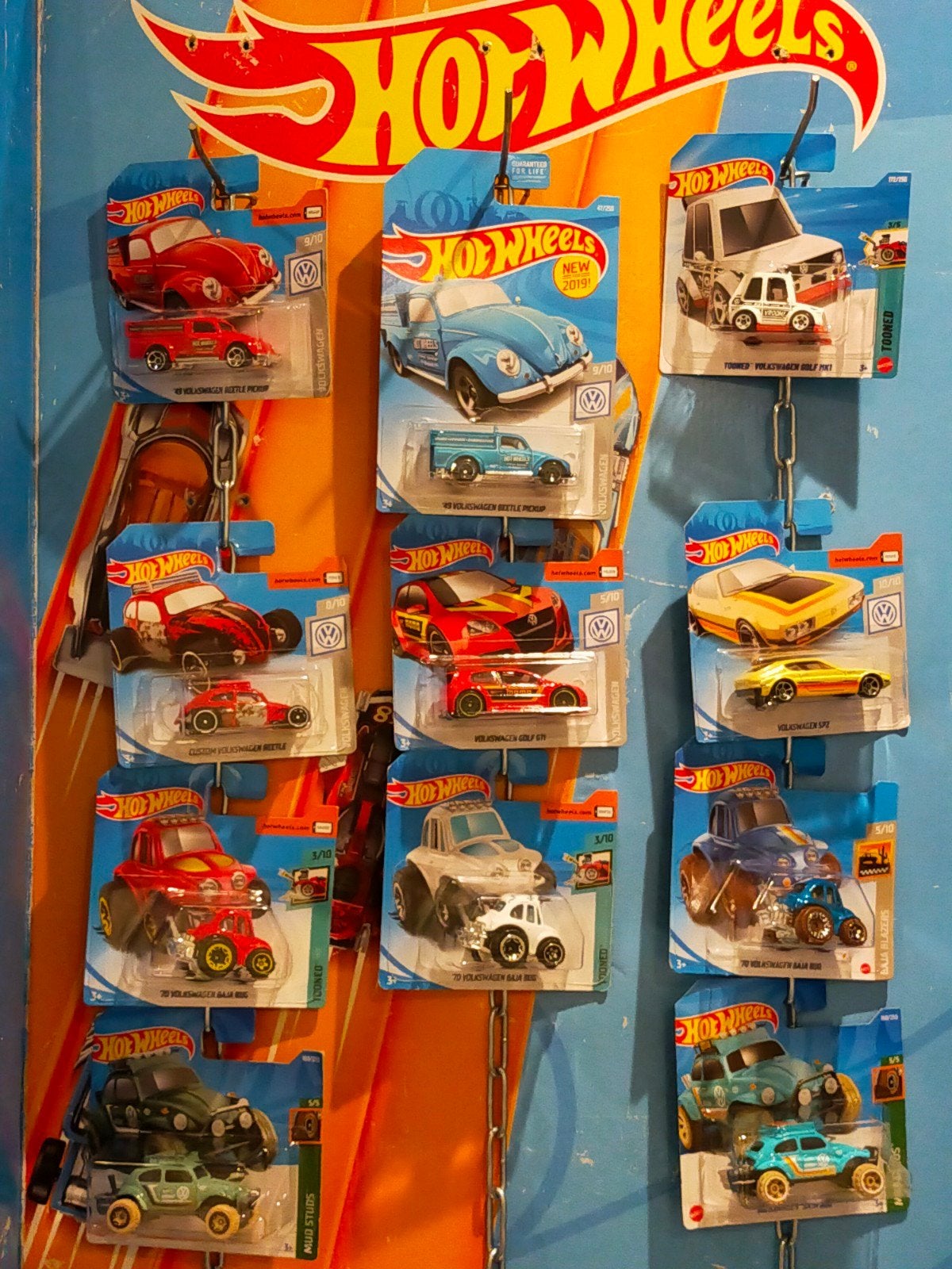 HotWheels Volkswagen oa Kever Golf SP2 en Buggy, Ophalen of Verzenden, Nieuw