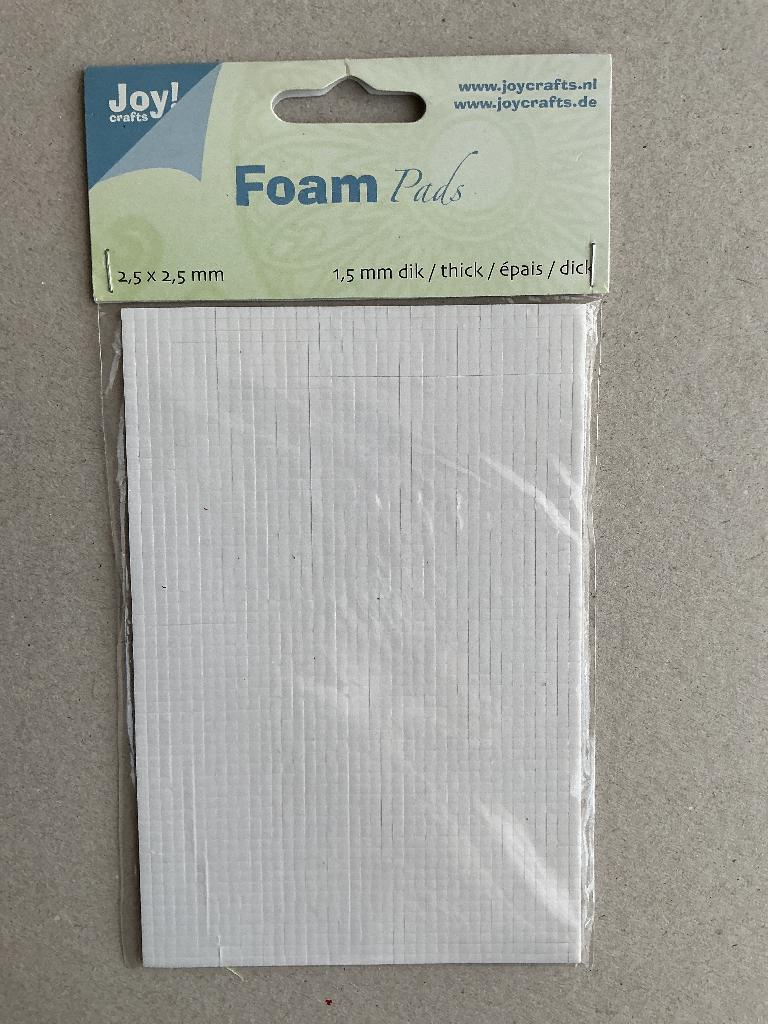 Pakje foam pads 1,5mm, Ophalen of Verzenden, Nieuw, Overige thema's, Overige typen