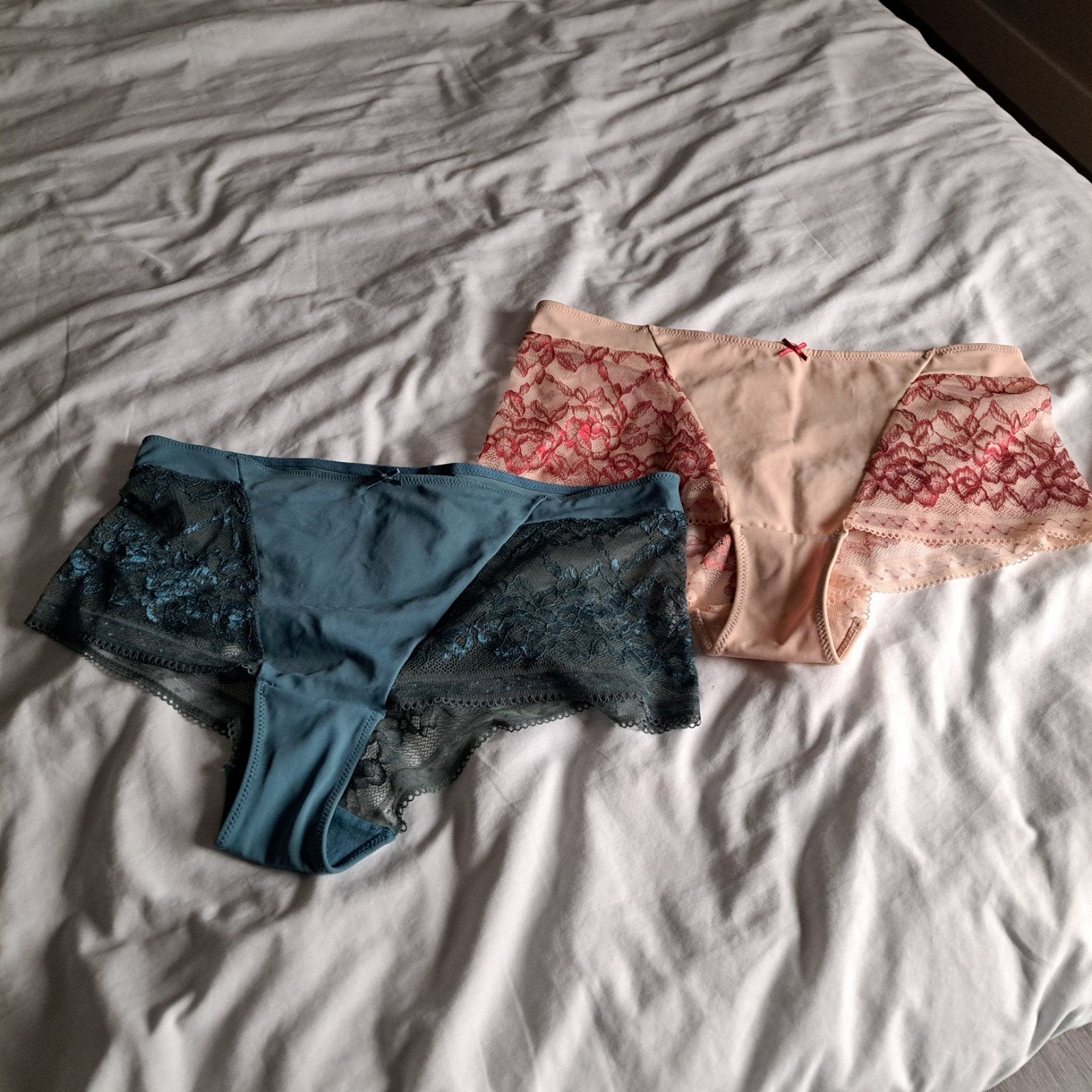 2 nieuwe slips Ulla Popken 44/46 zeegroen en zalmroze, Ulla Popken, Verzenden, Groen, Slip