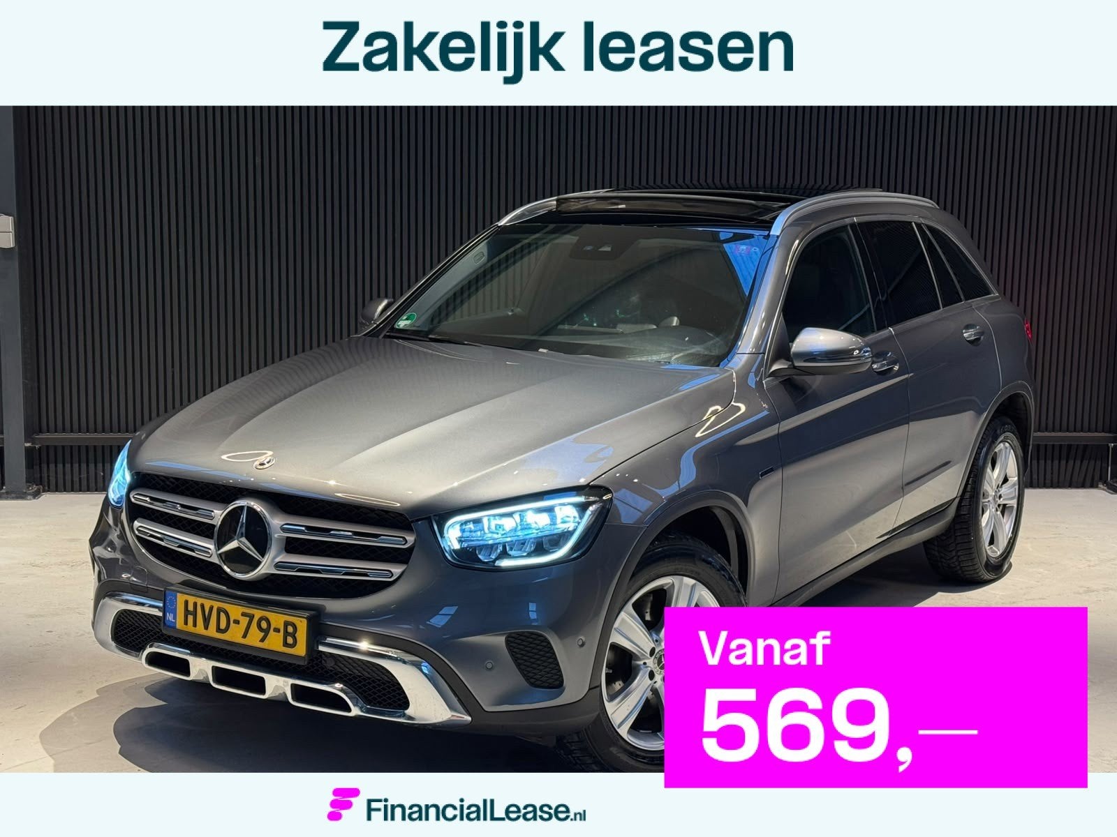 Mercedes-Benz GLC-klasse 300e 4MATIC Business Solution Panor, Automaat, Dealer onderhouden, Gebruikt, Euro 6