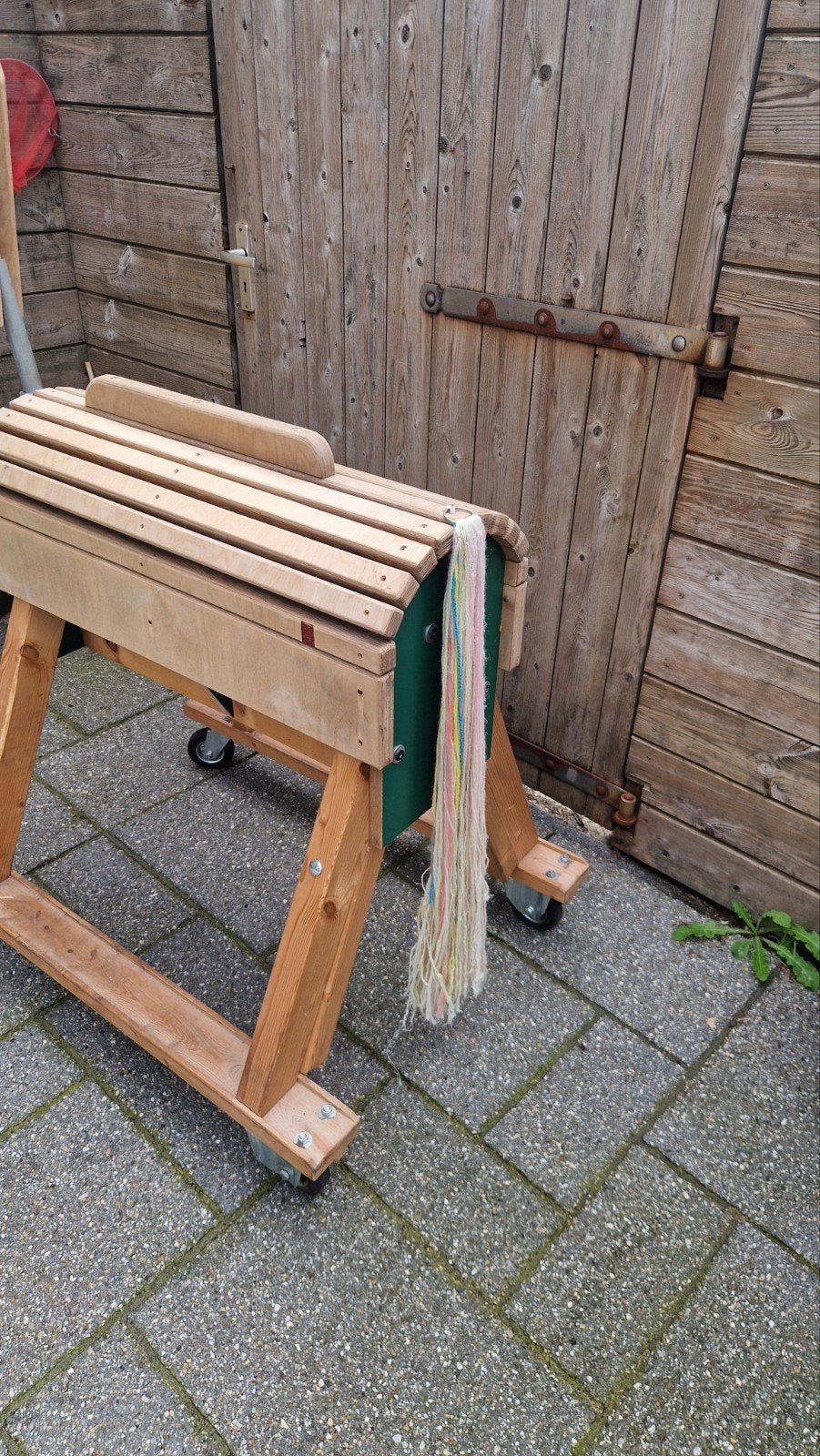 houten paard, Ophalen, Gebruikt, Duw- of Trekspeelgoed